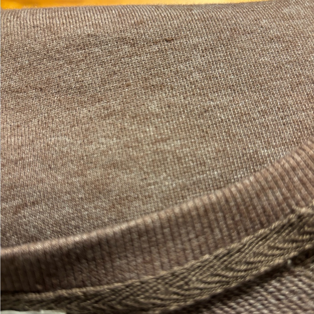 Hippie Rose Brown Crewneck Sweater - Picture 3 of 9